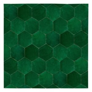 cora mosaic forest green