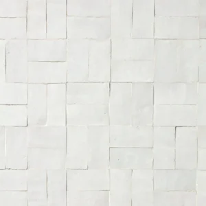 rectangle blanc zellige carreaux